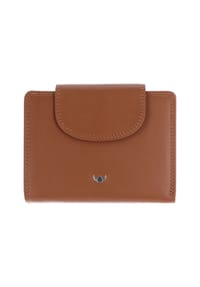Golden Head® Polo - Polo Geldbörse RFID Schutz Leder 12 cm - cognac