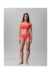 Calvin Klein - Bustier-Bikini, Schmalträger, für Damen - XKP PUNCH PINK