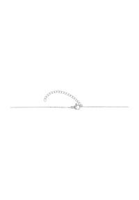 Adelia's Heart Collection - Halskette – Herz aus Edelstahl mit Zirkonia 42+5 - silber
