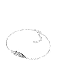 elli. - Armband Feder 925 Sterling Silber - Gold