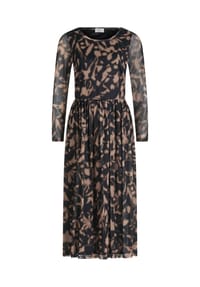 Vera Mont - Maxikleid mit Blumenprint - Black/Beige