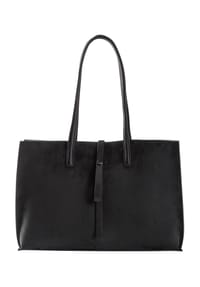 L.CREDI SICILA - Shopper, Magnetverschluss, für Damen - SCHWARZ