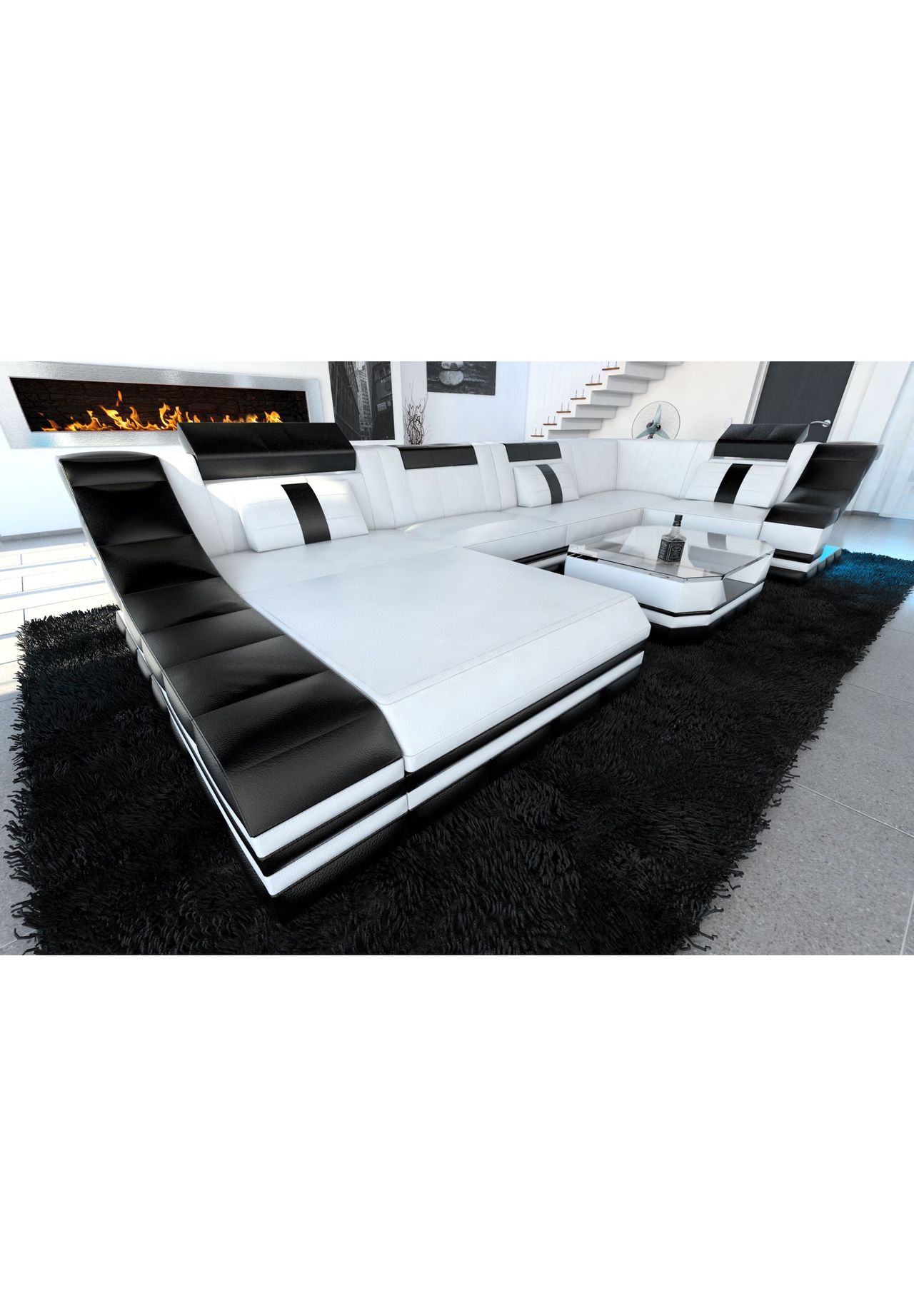 Wohnen Möbel Sofa Dreams Wohlandschaft Leder Turino