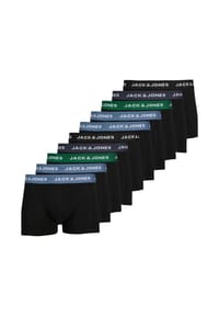 JACK & JONES - Retro Short / Pant 10er Pack Solid - Schwarz / mehrfarbig