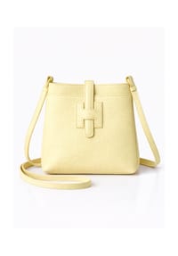 collezione alessandro® - Umhängetasche Holunder aus Rindsleder, Made in Italy - braun