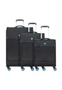 RONCATO Crosslite - Crosslite 4-Rollen Kofferset 3tlg. - blu