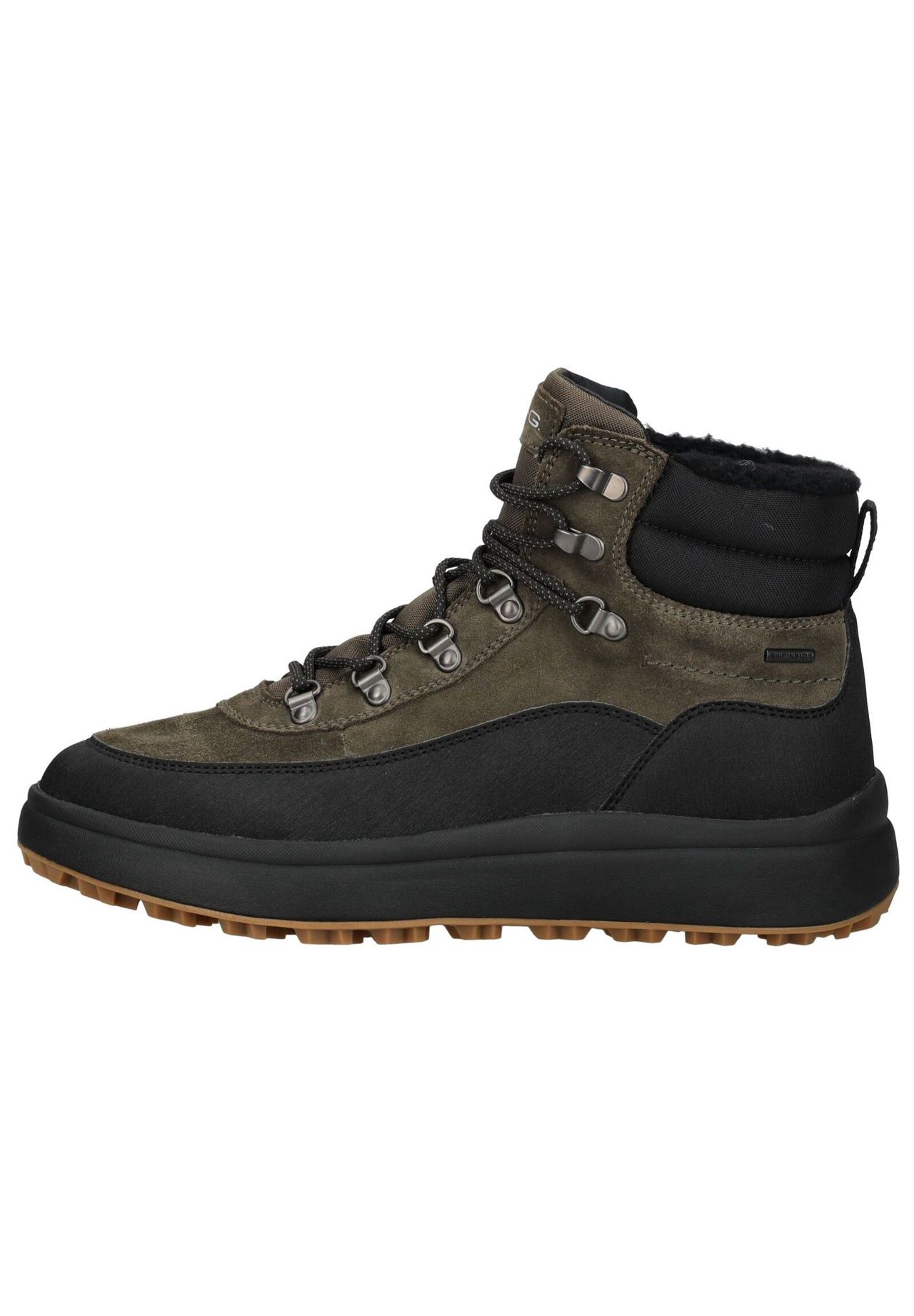 Geox SchnüRstiefeletten, Emblem, FüR Herren, GrüN|Schwarz, 41