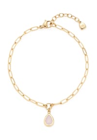LEONARDO - Damen Armband "Rosy", Edelstahl - GOLD