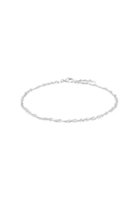 amor - Damen Fußkettchen, 925er Silber - silber