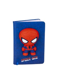 MARVEL - Spiderman Notizbuch Premium Tagebuch für Fans - Blau 18x13x1 cm