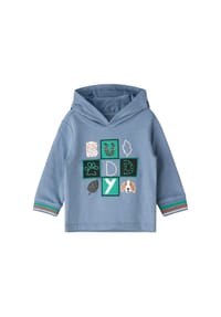 s.Oliver - Hoodie, Baumwolle, für Babys und Kleinkinder - 5283  BLUE
