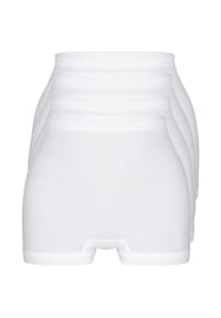 sassa - Pagenschlüpfer FINE RIB 4er Pack - weiß