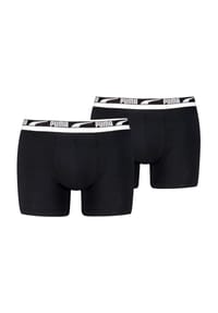 PUMA® - Everyday Pants kurz, 2er-Pack, für Herren - 001 BLACK / BLACK