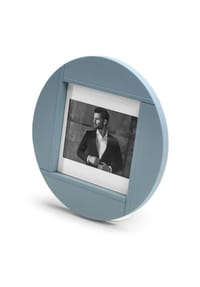 ARiT - OPERA Fotorahmen Format 18 x 13 cm, Rahmen aus massiver Buche – hellblau - blau