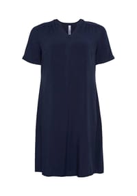 sheego - A-Linien-Kleid - erdbeere