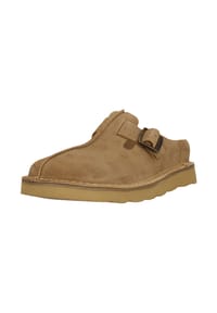 CLARKS® - Mules Solsbury Mule im superbequemen Design mit leichter Sohle - 5232 Dark Sand Suede