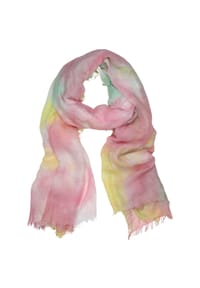 collezione alessandro® - Schal Batik im Batik-Stil - pastell