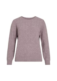 VILA - Pullover - Light Grey Melange