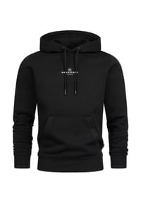 KRONSTADT - Kapuzenpullover KSLars Printhoodie - Black