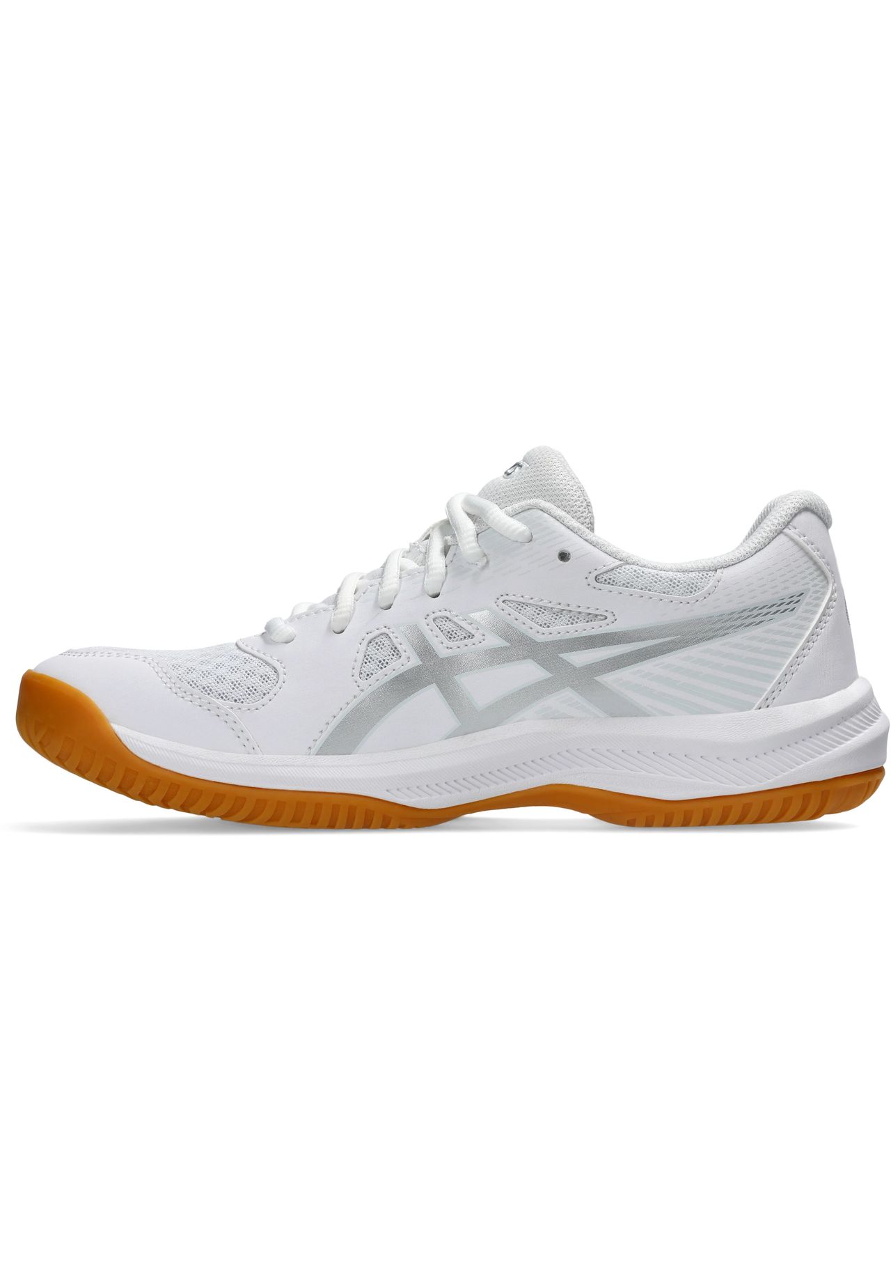 Asics Sportschuhe "Upcourt 6", Leicht, Atmungsaktiv, FüR Damen, Weiß, 41,5