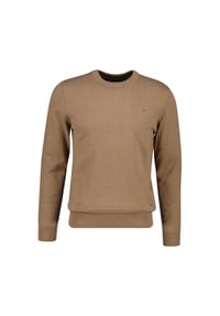 GANT - Herren Pullover - CLASSIC COTTON C-NECK, Strickpullover, Rundhals, Baumwolle - Blau (Lapis)