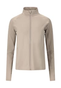 ENDURANCE ATHLECIA - Midlayer Krosa mit Vollreißverschluss und Flatlock-Nähten - 1001 Black