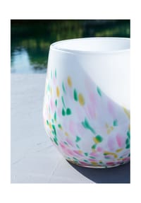 Fink Living Vase SANJA - SANJA - weiß, bunt