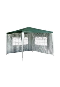 VCM. - Pavillon | Maße ca. 3x3 m | wasserabweisende 110g / m² PE Plane | Partyzelt | Gartenzelt | Grün - 