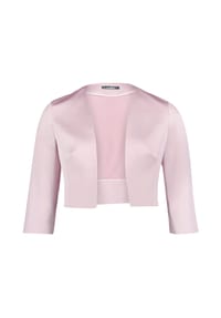 Vera Mont - Bolero-Jacke mit Kellerfalten - Foggy Rose