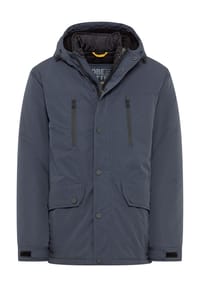 GLOBETROTTER - Doppeljacke, Stehkragen, für Herren - 2 BLACK