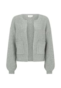 CARTOON - Strick-Cardigan mit Taschen - Dark Aubergine