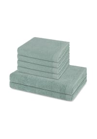 MÖVE 4 X Handtuch 2 X Duschtuch im Set Bliss - Bliss - Berry