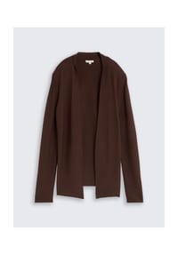 TOM TAILOR - Cardigan, Baumwolle, für Damen - 13234 JAVA D.BROWN