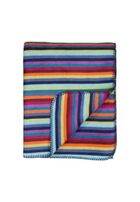 Cawö - Wohndecken Lifestyle Streifen 70480 multicolor dunkel - 84 - bunt
