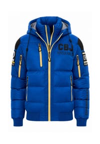CIPO & BAXX® - Winterjacke CM233 mit Kapuze - BLACK