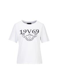 19V69 ITALIA - T-Shirt BELLARA BANDEROLE - Navy