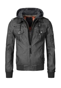 INDICODE - Übergangsjacke Aaron - Black
