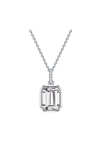 TRILANI 1934 - Damen Kette aus 925/- Sterling Silber in Silber mit Zirkonia - silber