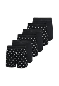 adidas - Boxershorts 6er Pack Active Woven - Schwarz