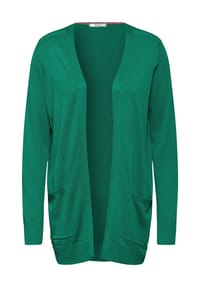 CECIL - Cardigan, Langarm, Eingrifftaschen, für Damen - 15795 MALACHITE G