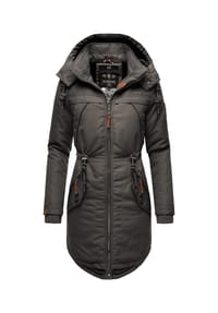 MARIKOO® - Wintermantel Kamii - Anthracite