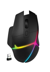 S&T DESIGN - Kabellose RGB Gaming Maus Bluetooth Funk - 