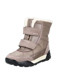 GEOX - Veolurs/Textil/Synthetik Stiefelette - Dunkelbeige
