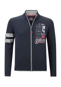 JAN VANDERSTORM - Strickjacke ROLUF - dunkelblau