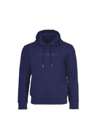 ARMANI EXCHANGE - Herren Sweatshirt mit Kapuze - Pullover, Logo, Baumwolle - Dunkelblau