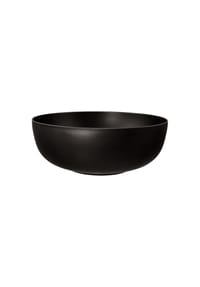 Seltmann Weiden Schüssel Liberty Velvet Black ø 28 cm schwarz - LIBERTY VELVET BLACK - schwarz