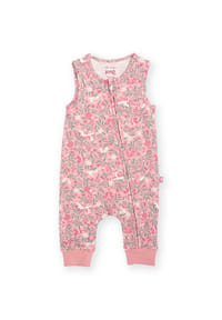 KITE - Baby Whispering Woods Latzhose Bio-Baumwolle - pink
