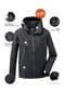 killtec® Softshelljacke, wasserabweisend, windabweisend, für Herren Bild 4