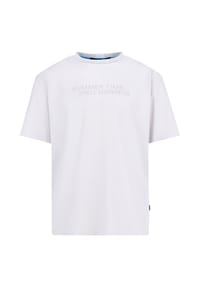 PADDOCK'S® - T-Shirt aus reiner Baumwolle in Melange Optik - light grey