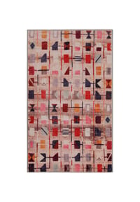 WECONhome Badteppich Nelson - Badezimmer, Orient-Optik, Vintage Design, waschbar - Badteppich - bunt